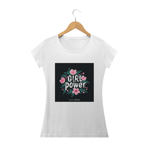 camiseta feminina girl power