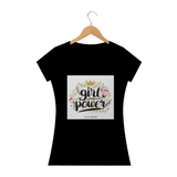 Camiseta feminina girl power